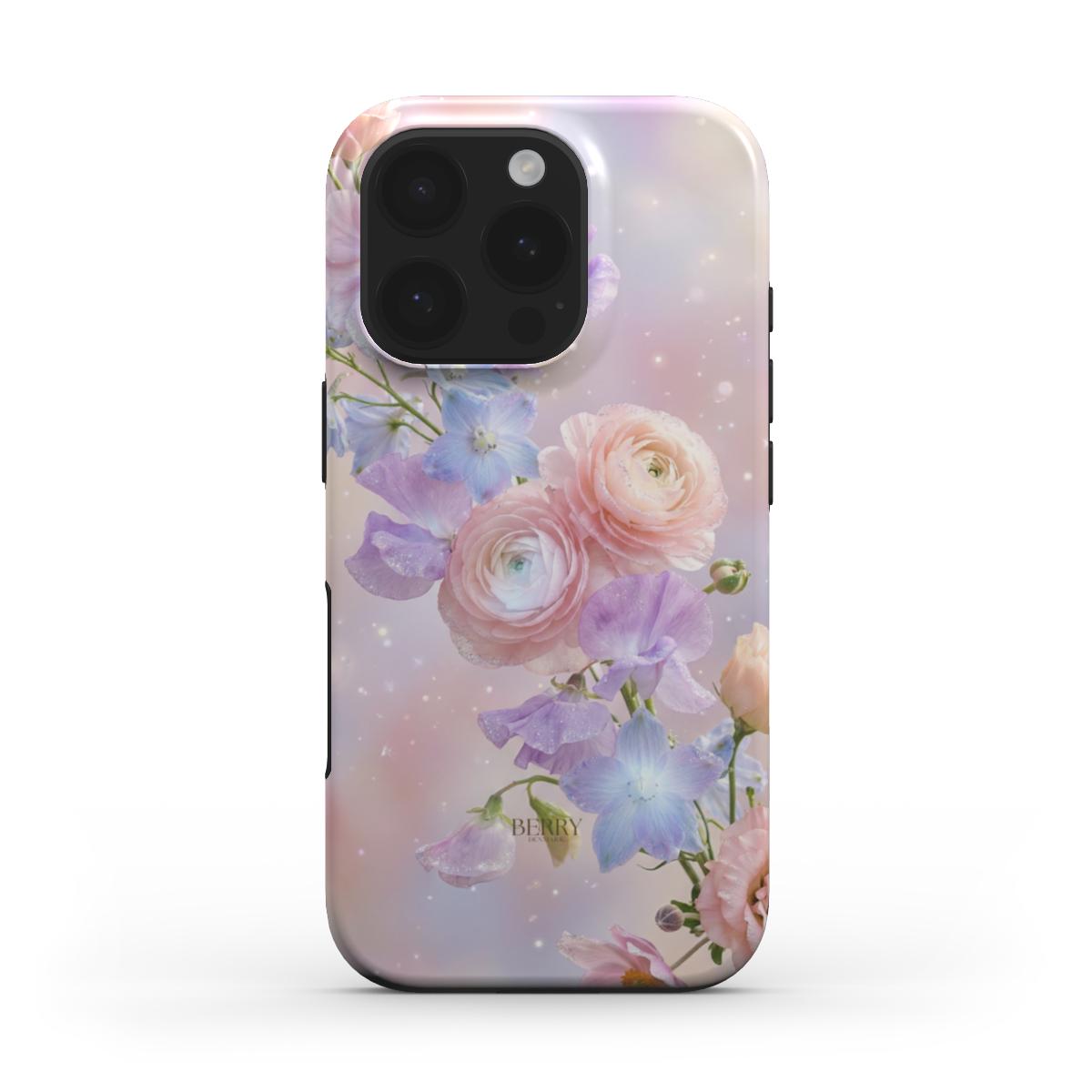 Berry Denmark Fairy Dust pastel floral iPhone 16 Pro Max phone case design